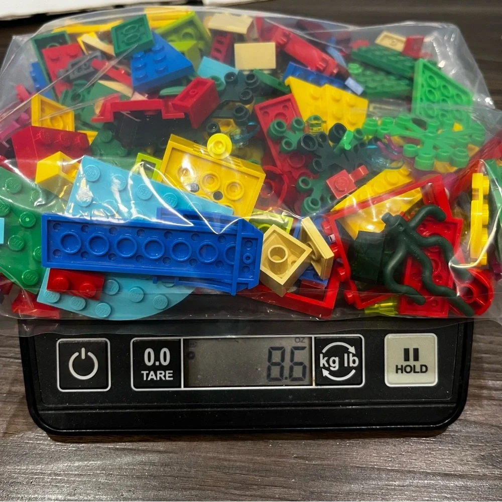 Lot Of Bright Colored Lego Pieces From Different Sets 8.6 Ounces